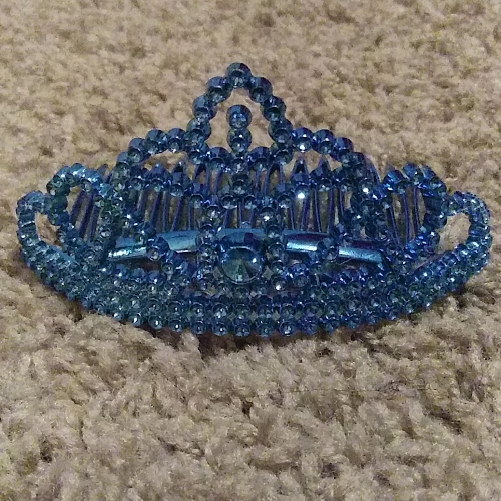 Little blue princess crown from Disneyland